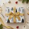 Wrapables Christmas Satin Ribbon for Holiday Gift Wrapping, Weddings, Ribbon Bow, Floral Bouquets, DIY Crafts, 1.5 Inch x 50 Yards (Set of 2), Champagne / Pink